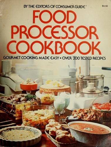 Food processor cookbook
