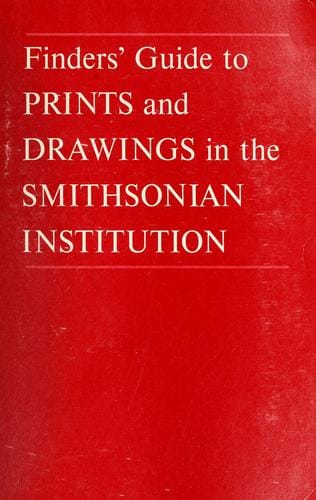 Finders' guide to prints and drawings in the Smithsonian Institution