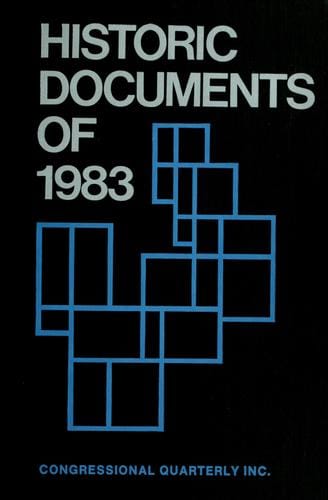 Historic documents 1983