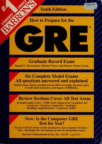 How to prepare for the graduate record examination