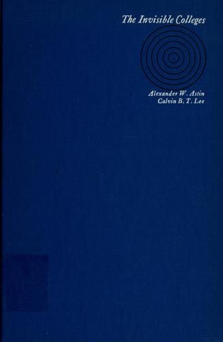 The invisible colleges