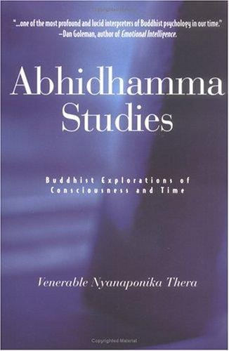 Abhidhamma studies