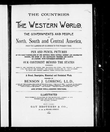 The countries of the western world