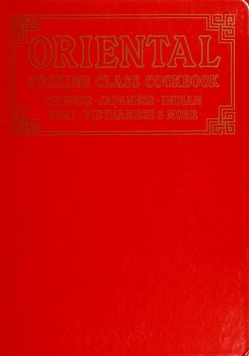 Oriental cooking class cookbook.