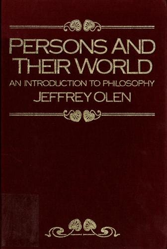 Persons and their world