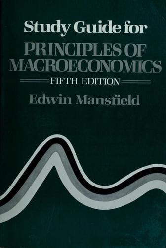 Study guide for Principles of macroeconomics, fifth edition