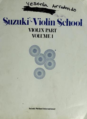 Suzuki violin school