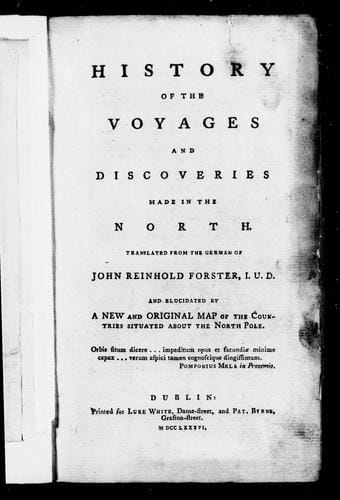 History of the voyages and discoveries made in the North