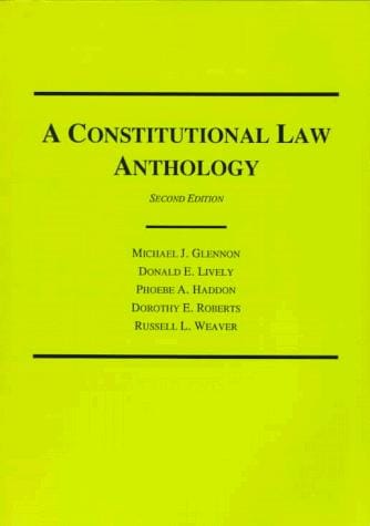 A Constitutional Law Anthology