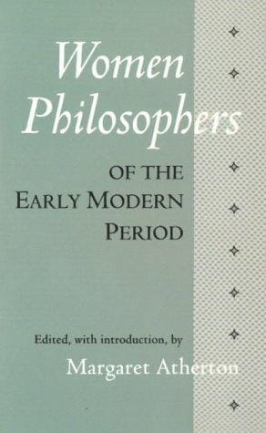 Women philosophers of the early modern period