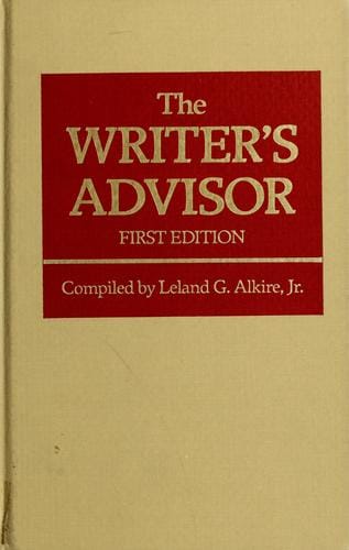 The Writer's advisor