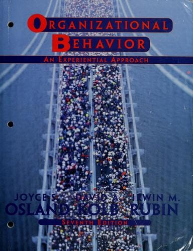Organizational behavior