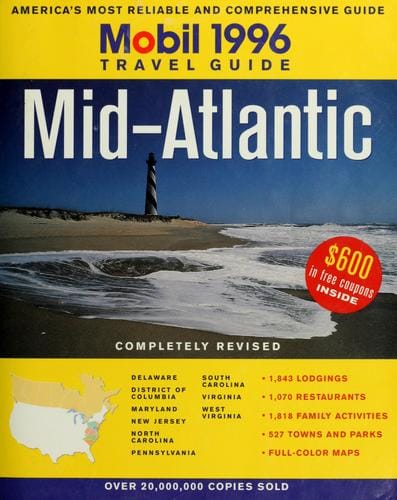 1996 Mobil travel guide, Mid-Atlantic