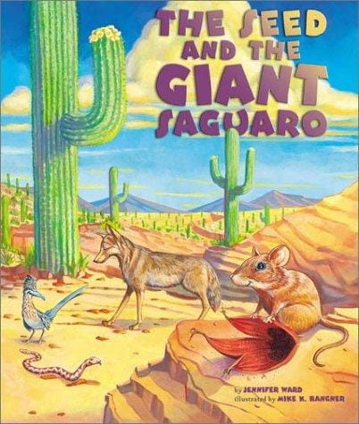 The seed and the giant saguaro