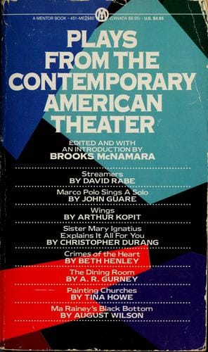 Plays from the contemporary American theater