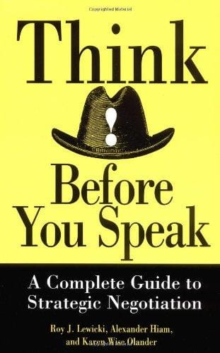 Think Before You Speak