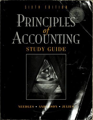 Principles of accounting