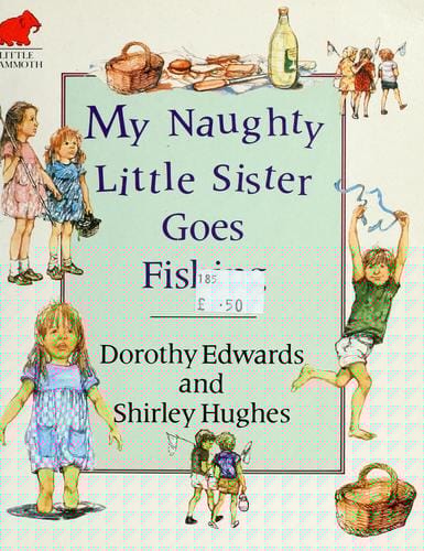 My naughty little sister goes fishing