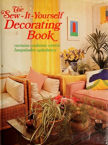 The Sew-it-yourself decorating book