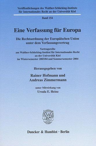 Eine Verfassung für Europa