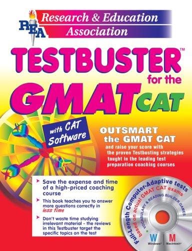 REA's testbuster for the GMAT CAT with CD-ROM for both Windows & Macintosh REA's Interactive GMAT TESTware