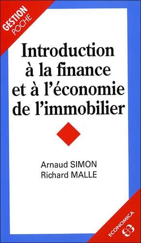 Introduction à la finance et à l'économie immobilière