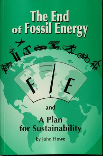 The end of fossil energy and a plan for sustainability