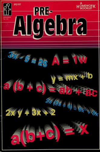 Pre-algebra