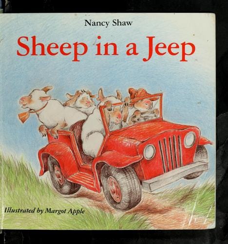 Sheep in a jeep