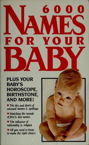 6000 names for your baby