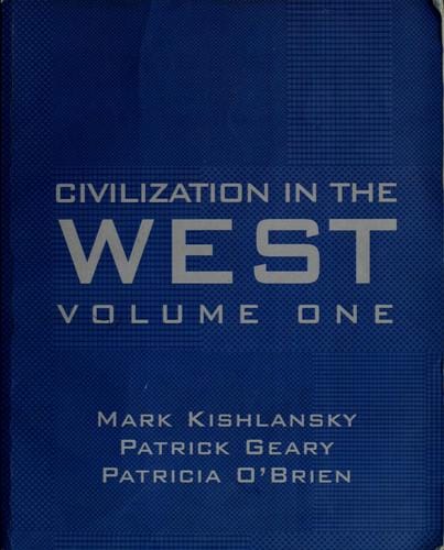 Civilization in the West, volume one