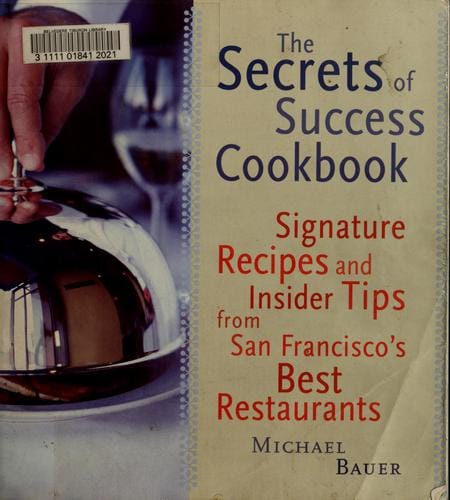 The secrets of success cookbook