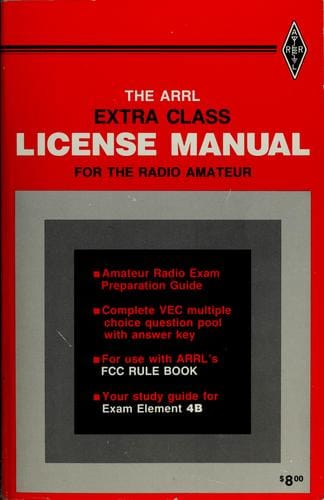 The ARRL extra class license manual for the radio amateur