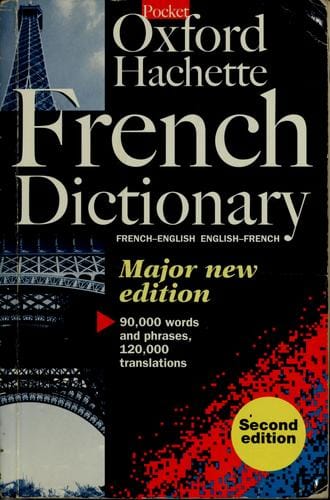 The pocket Oxford Hachette French dictionary