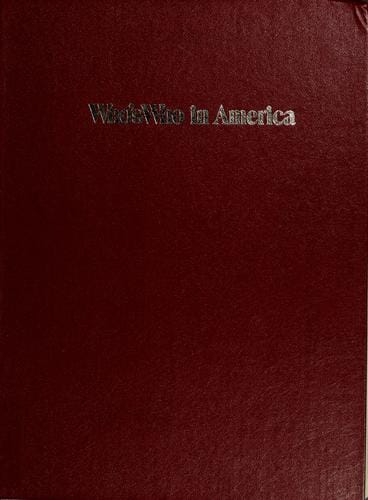 Who's who in America, 1982-1983