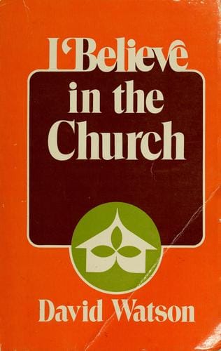 I believe in the church