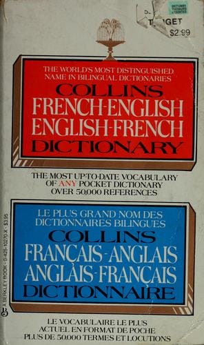 Collins French-English, English-French dictionary