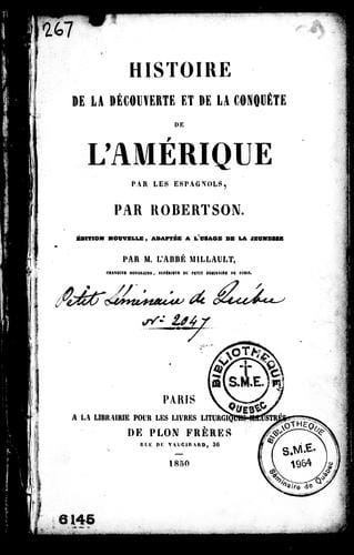 Histoire de la découverte et de la conquête de l'Amérique par les Espagnols