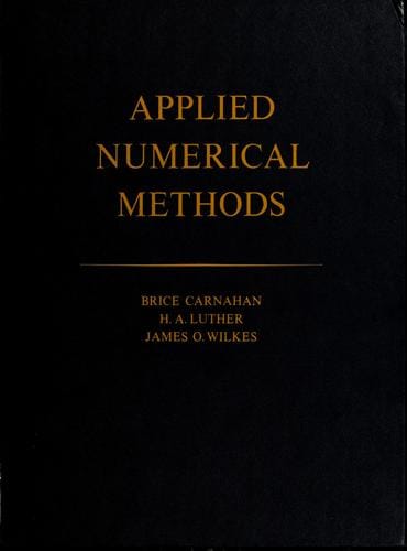 Applied numerical methods