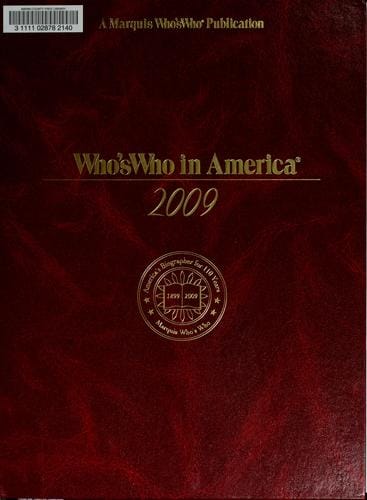 Who's who in America 2009--Volume 1