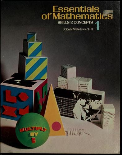 Essentials of mathematics