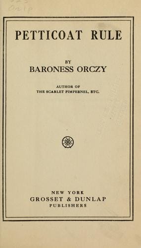Petticoat rule
