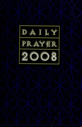 Daily prayer 2008