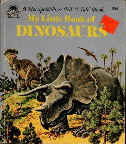 My little book of dinosaurs