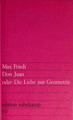 Don Juan oder Die Liebe zur Geometrie
