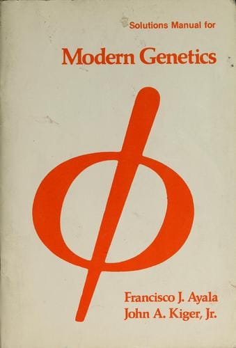 Solutions manual : Modern genetics