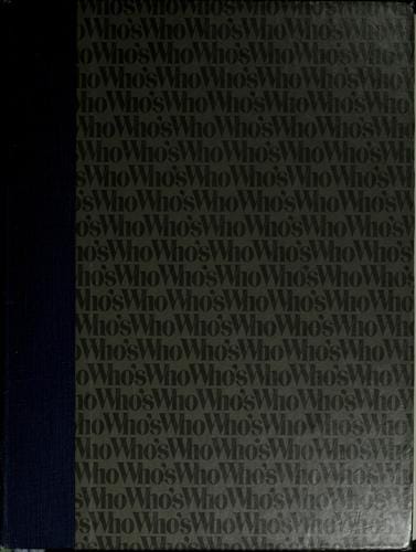 Who's who in the world, 1980-1981