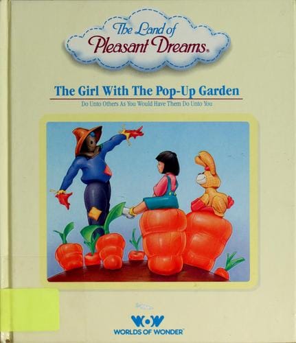 The girl with the pop-up garden
