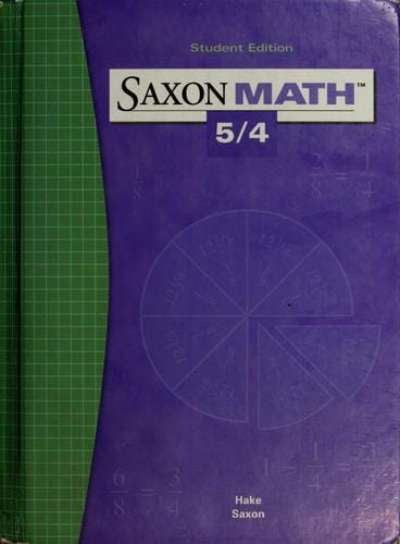 Saxon math 5/4