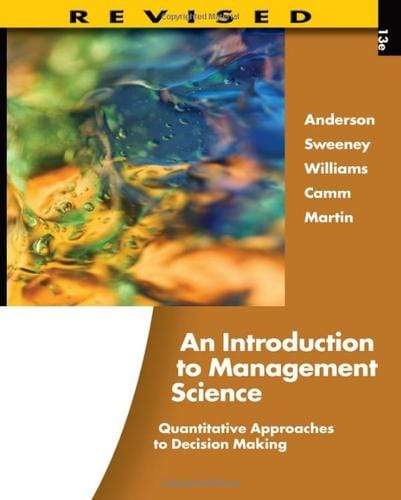 An Introduction to Management Science